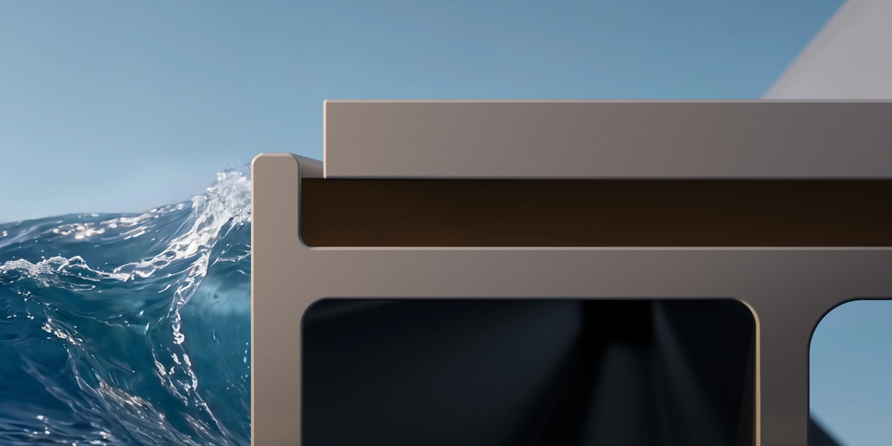 Breakwater sealing design
