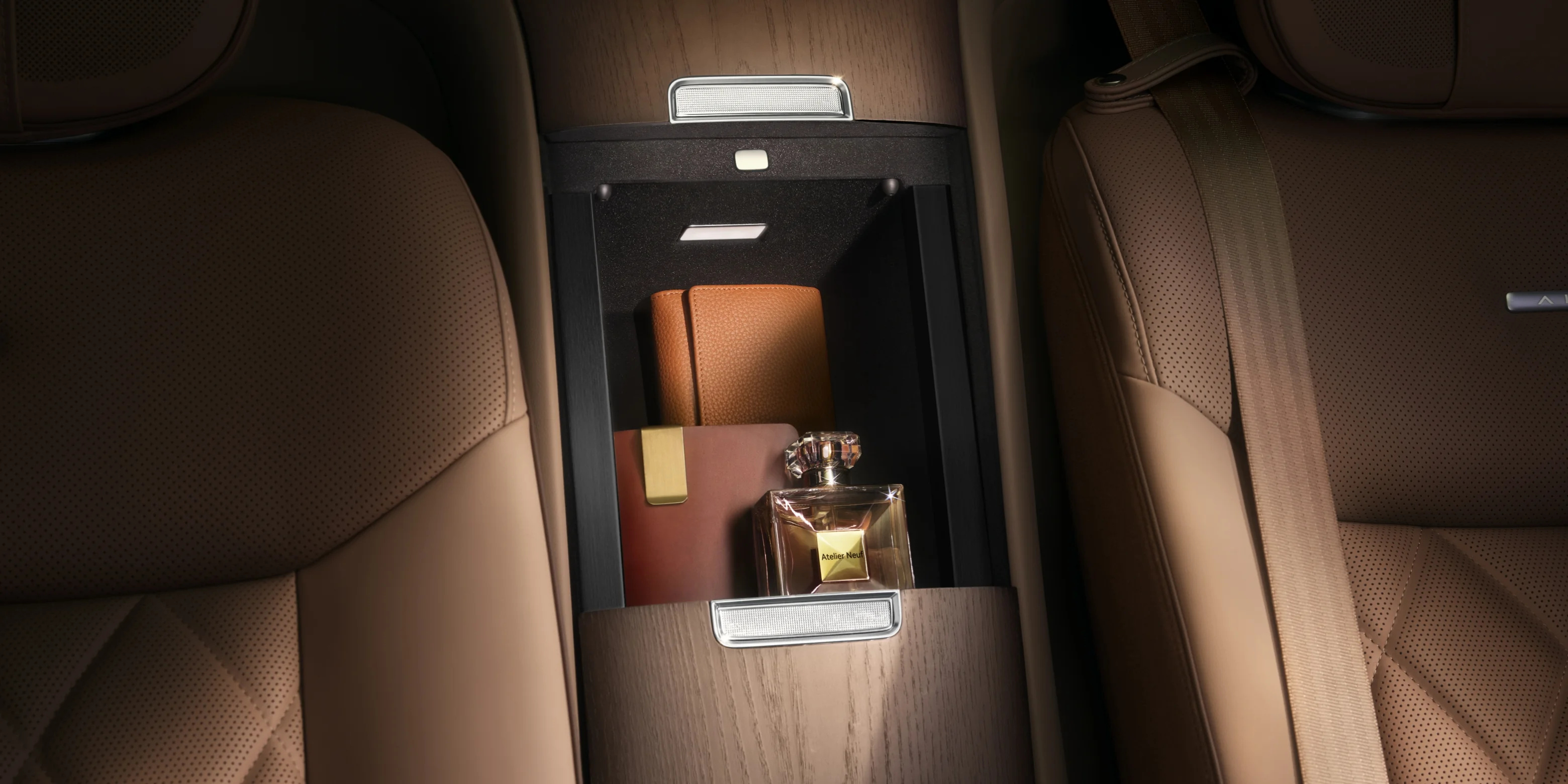 Private second-row storage